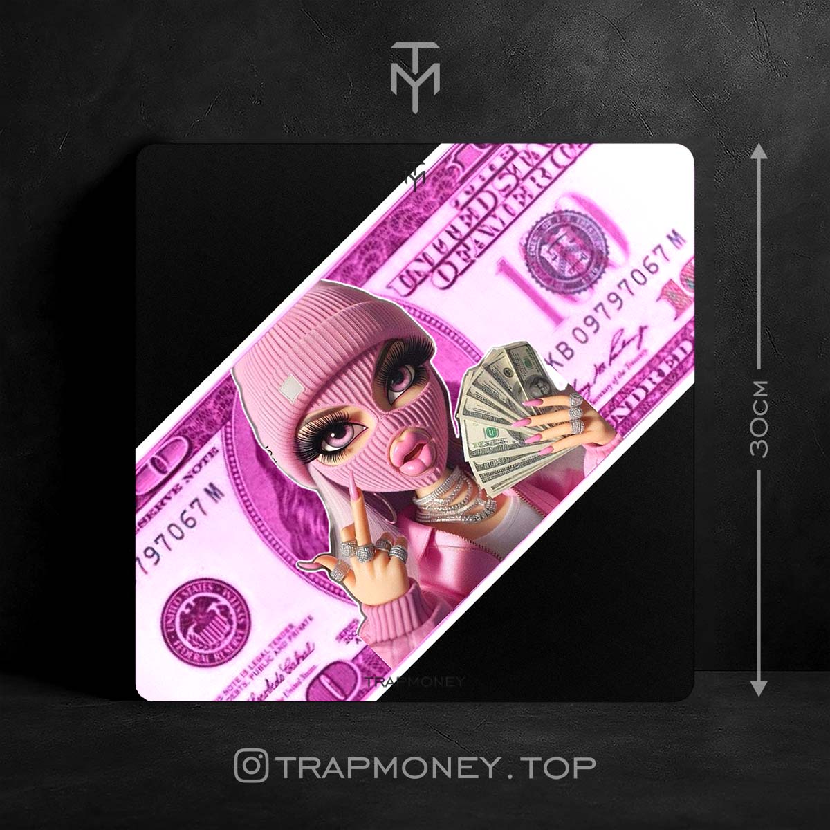 تابلو دلار دختر گنگ | Girl Dollar Gang
